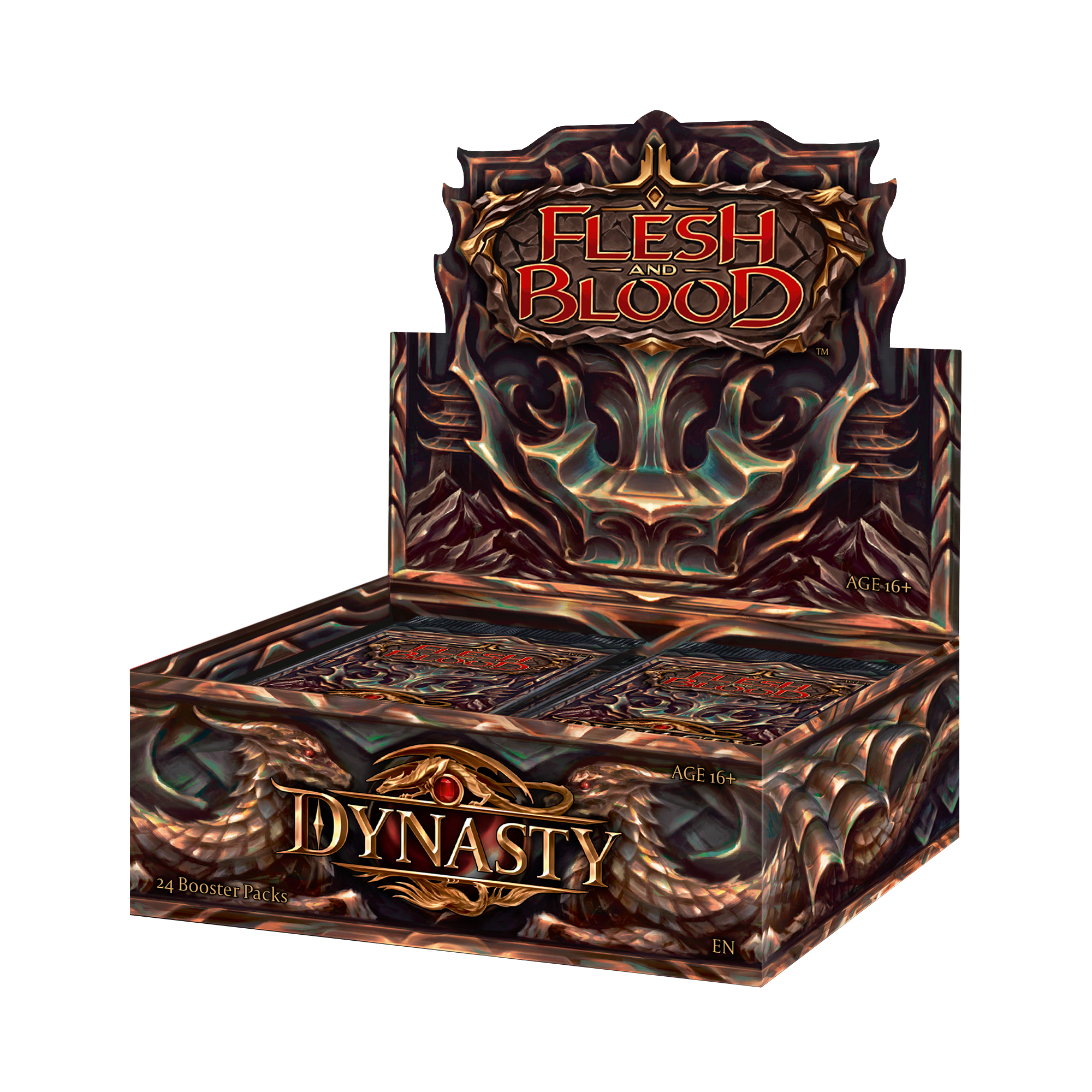 Flesh and Blood : Dynasty Booster Case | Shuffle n Cut Hobbies & Games