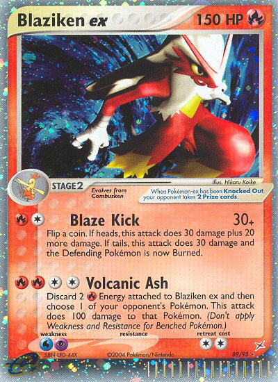 Blaziken ex (89/95) [EX: Team Magma vs Team Aqua] | Shuffle n Cut Hobbies & Games