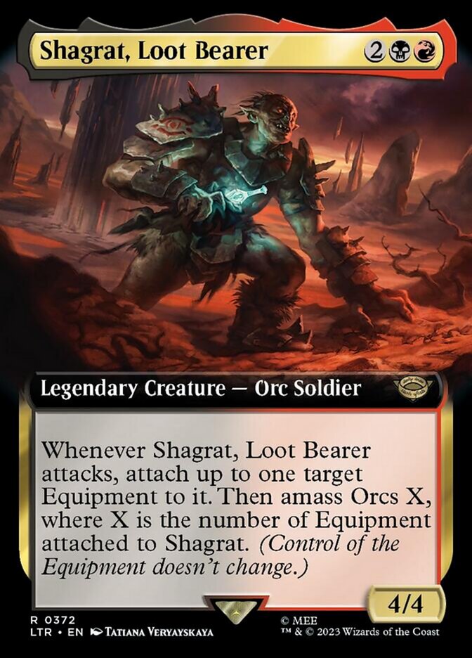 Shagrat, Loot Bearer (Extended Art) [The Lord of the Rings: Tales of Middle-Earth] | Shuffle n Cut Hobbies & Games
