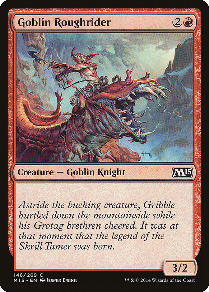 Goblin Roughrider [Magic 2015] | Shuffle n Cut Hobbies & Games