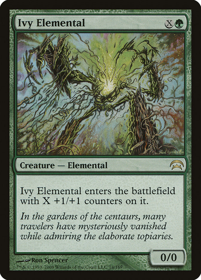 Ivy Elemental [Planechase] | Shuffle n Cut Hobbies & Games