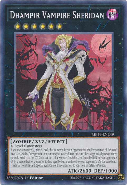 Dhampir Vampire Sheridan [MP19-EN239] Common | Shuffle n Cut Hobbies & Games