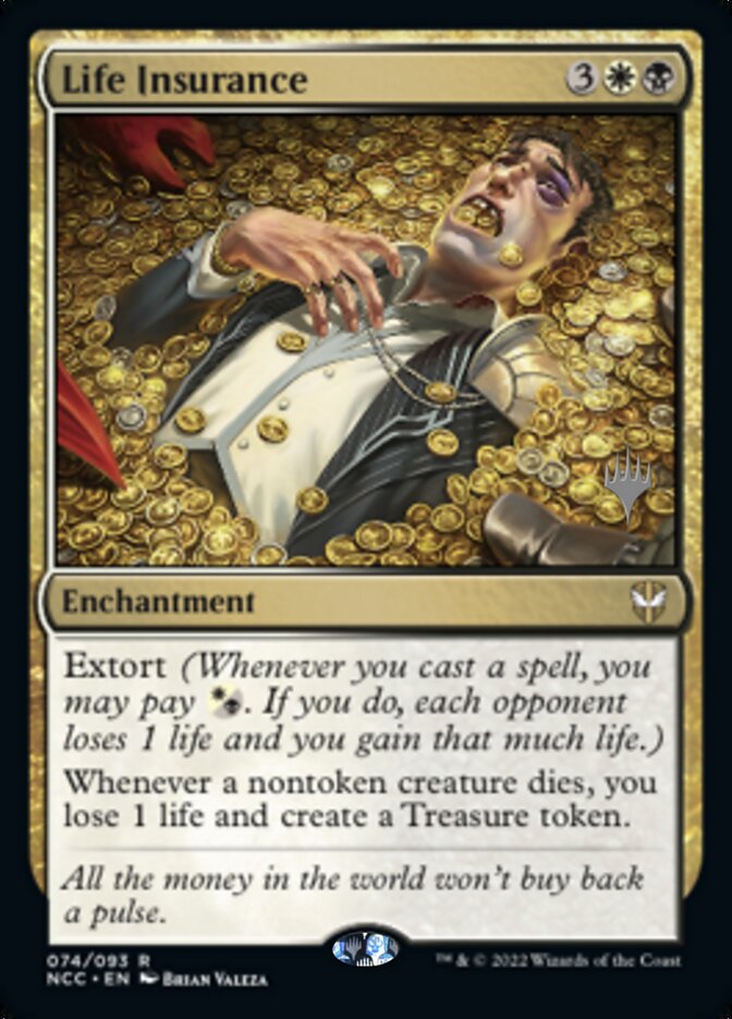 Life Insurance (Promo Pack) [Streets of New Capenna Commander Promos] | Shuffle n Cut Hobbies & Games