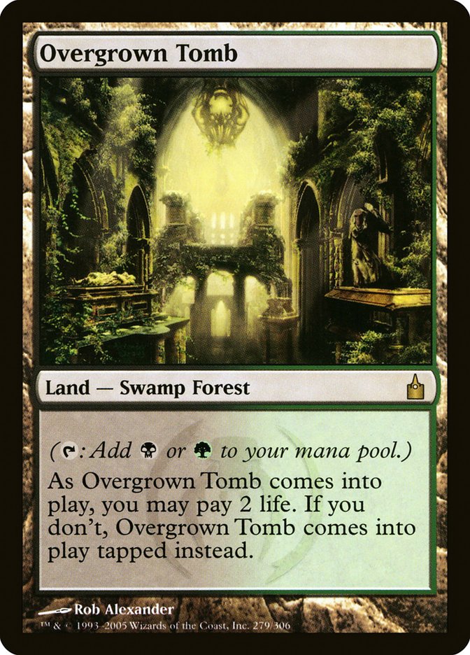 Overgrown Tomb [Ravnica: City of Guilds] | Shuffle n Cut Hobbies & Games