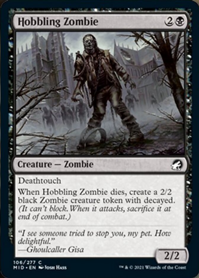 Hobbling Zombie [Innistrad: Midnight Hunt] | Shuffle n Cut Hobbies & Games