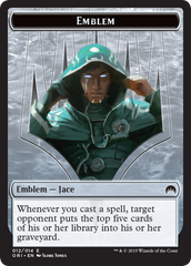 Pest // Jace, Telepath Unbound Emblem Double-Sided Token [Secret Lair: From Cute to Brute Tokens] | Shuffle n Cut Hobbies & Games