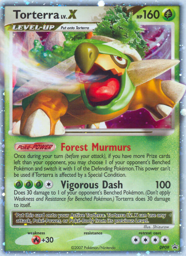 Torterra LV.X (DP09) [Diamond & Pearl: Black Star Promos] | Shuffle n Cut Hobbies & Games