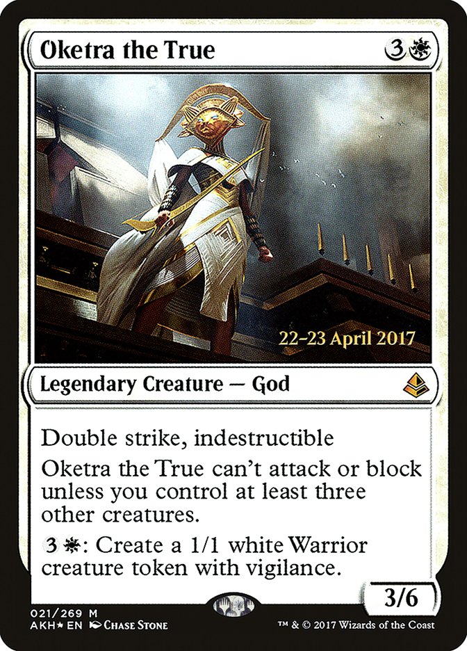 Oketra the True [Amonkhet Prerelease Promos] | Shuffle n Cut Hobbies & Games