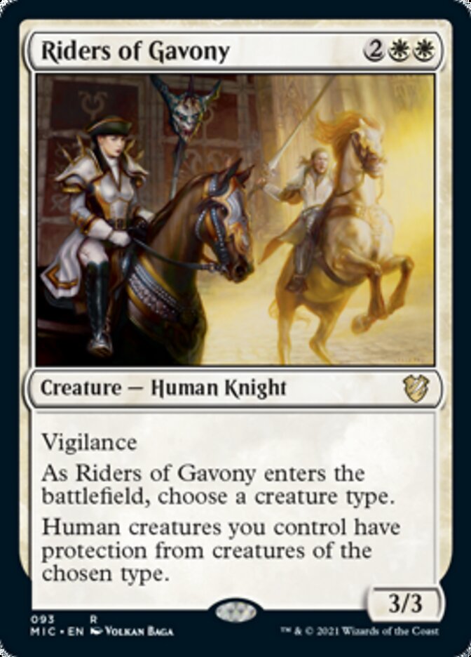 Riders of Gavony [Innistrad: Midnight Hunt Commander] | Shuffle n Cut Hobbies & Games