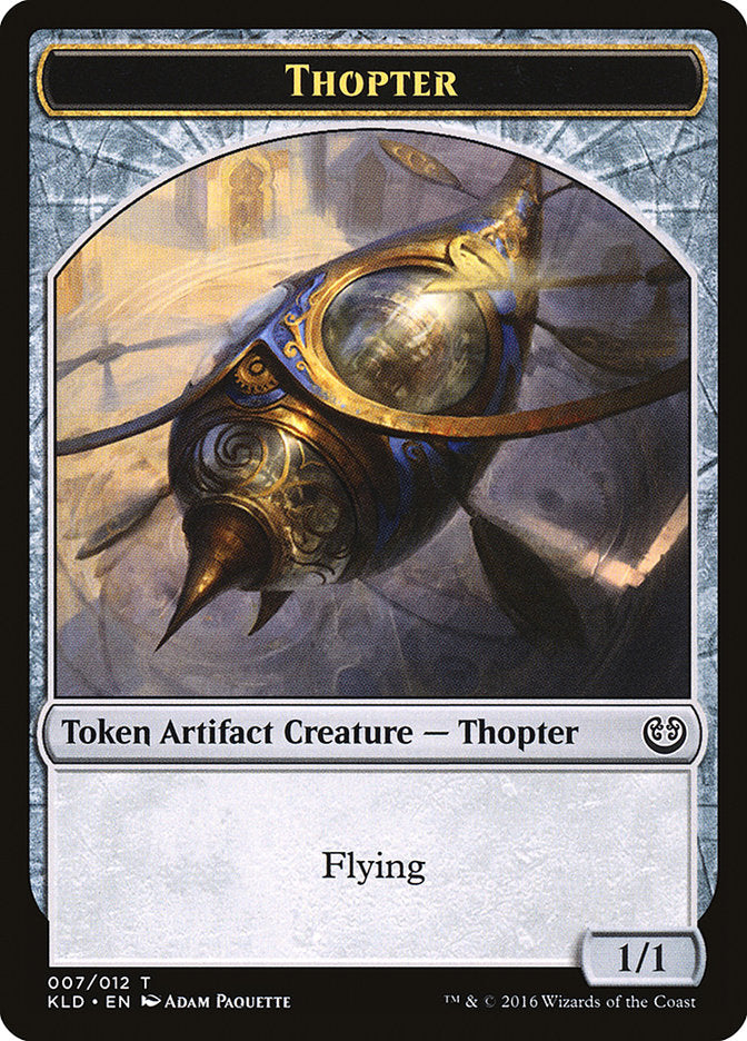 Thopter Token (007/012) [Kaladesh Tokens] | Shuffle n Cut Hobbies & Games