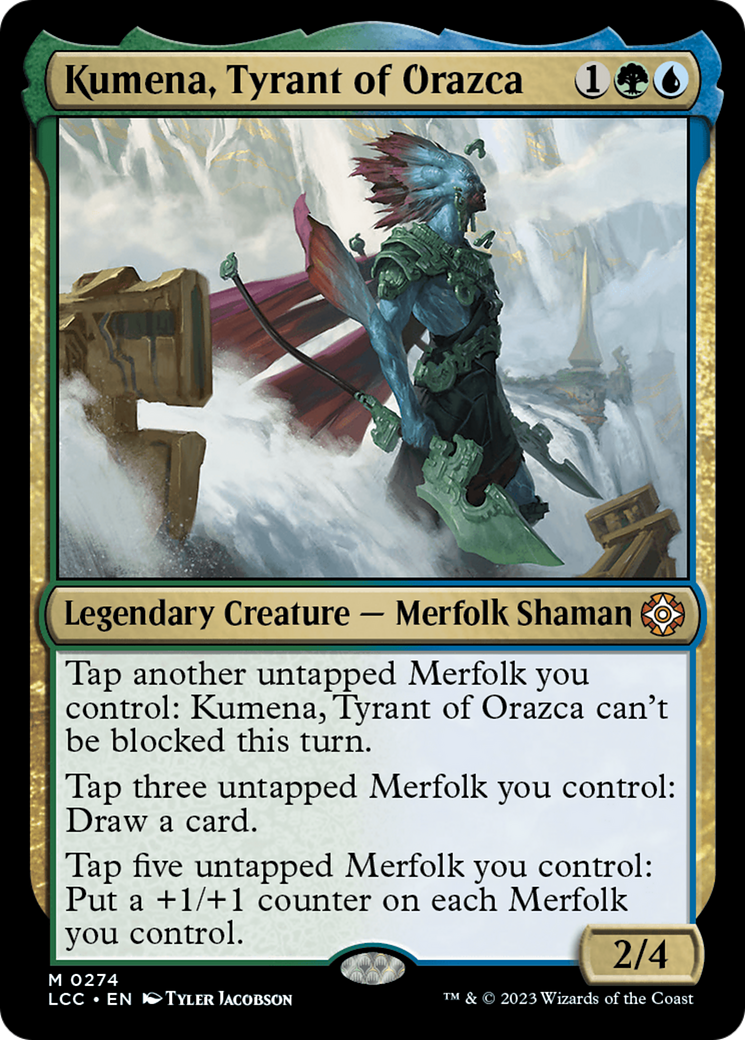 Kumena, Tyrant of Orazca [The Lost Caverns of Ixalan Commander] | Shuffle n Cut Hobbies & Games