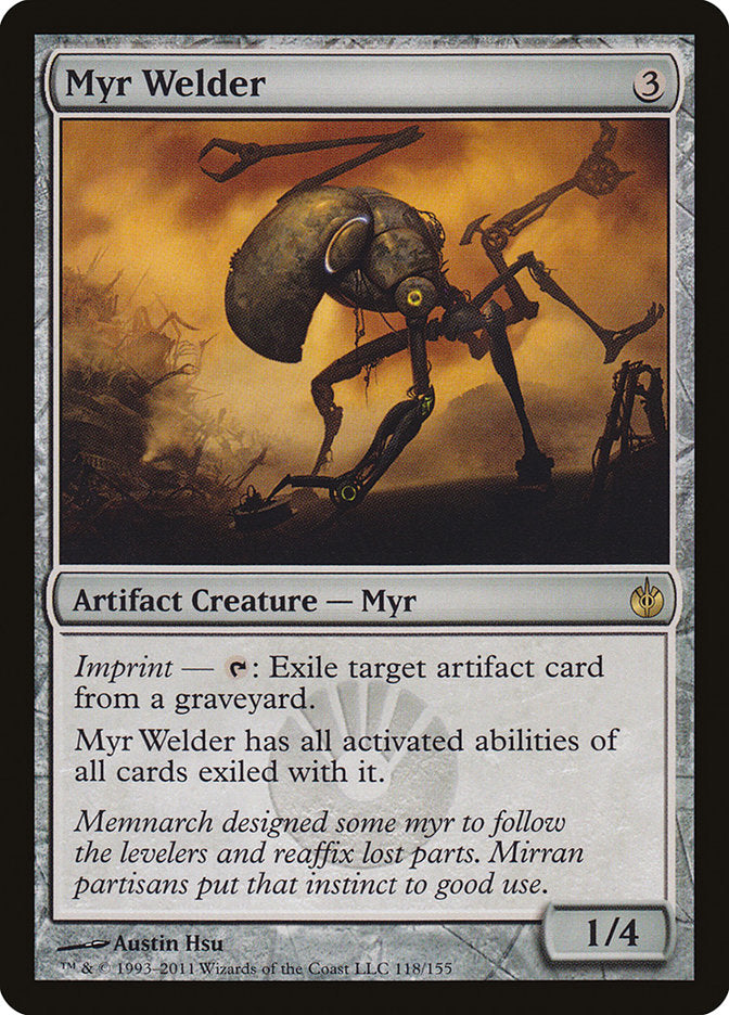 Myr Welder [Mirrodin Besieged] | Shuffle n Cut Hobbies & Games