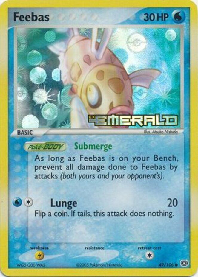 Feebas (49/106) (Stamped) [EX: Emerald] | Shuffle n Cut Hobbies & Games