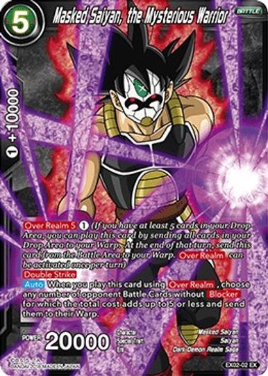 Masked Saiyan, the Mysterious Warrior (EX02-02) [Dark Demon's Villains] | Shuffle n Cut Hobbies & Games