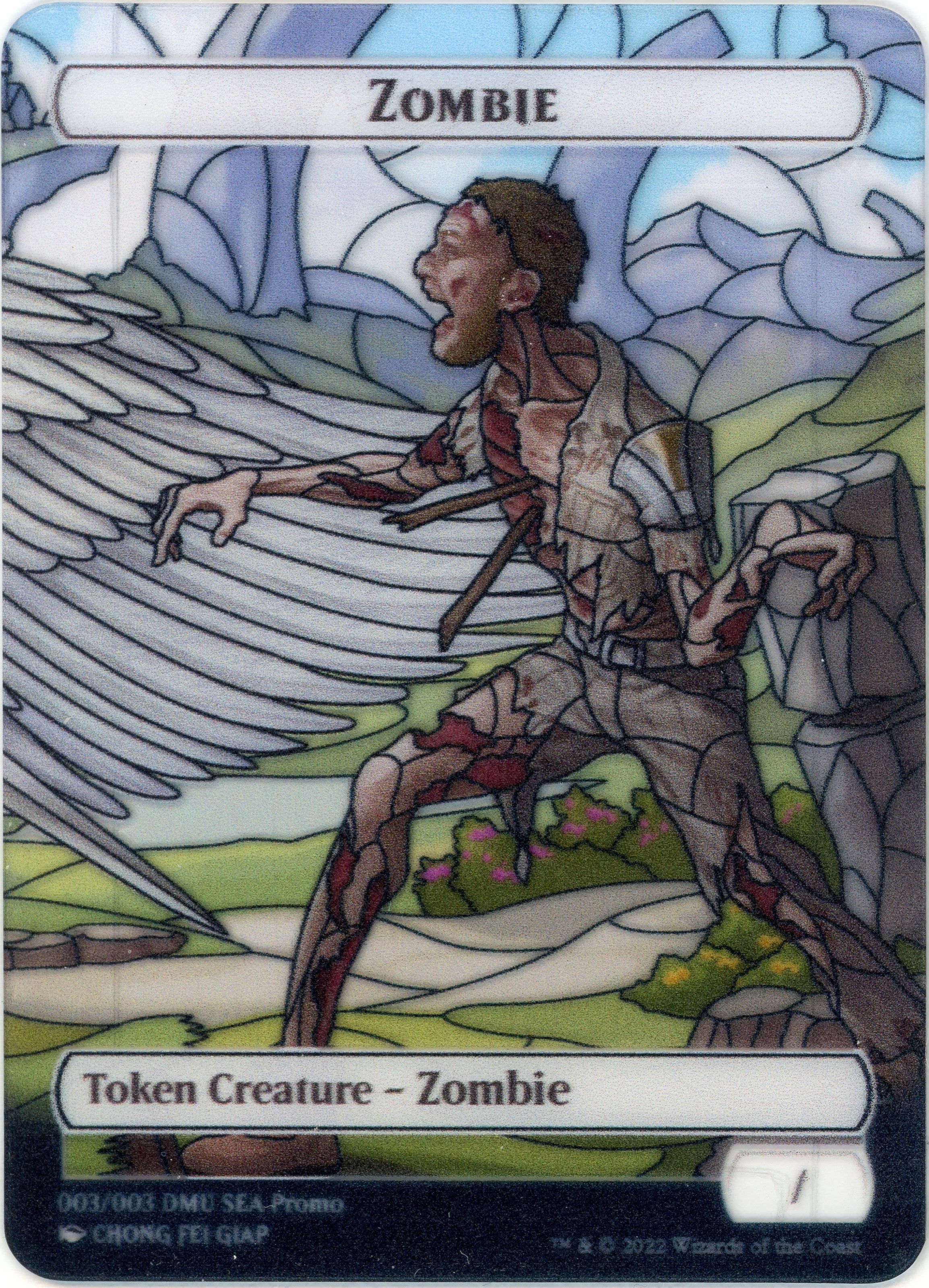 Zombie Token (SEA Exclusive) [Dominaria United Tokens] | Shuffle n Cut Hobbies & Games