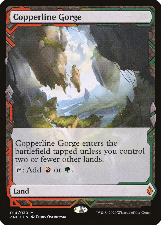 Copperline Gorge (Expeditions) [Zendikar Rising Expeditions] | Shuffle n Cut Hobbies & Games