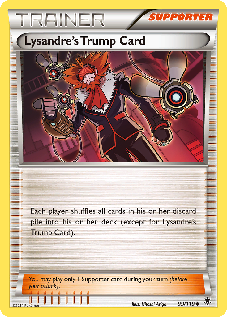 Lysandre's Trump Card (99/119) [XY: Phantom Forces] | Shuffle n Cut Hobbies & Games