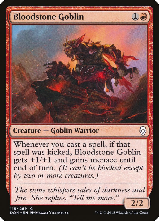 Bloodstone Goblin [Dominaria] | Shuffle n Cut Hobbies & Games