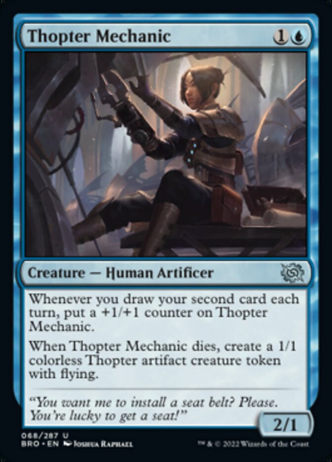 Thopter Mechanic [The Brothers' War] | Shuffle n Cut Hobbies & Games