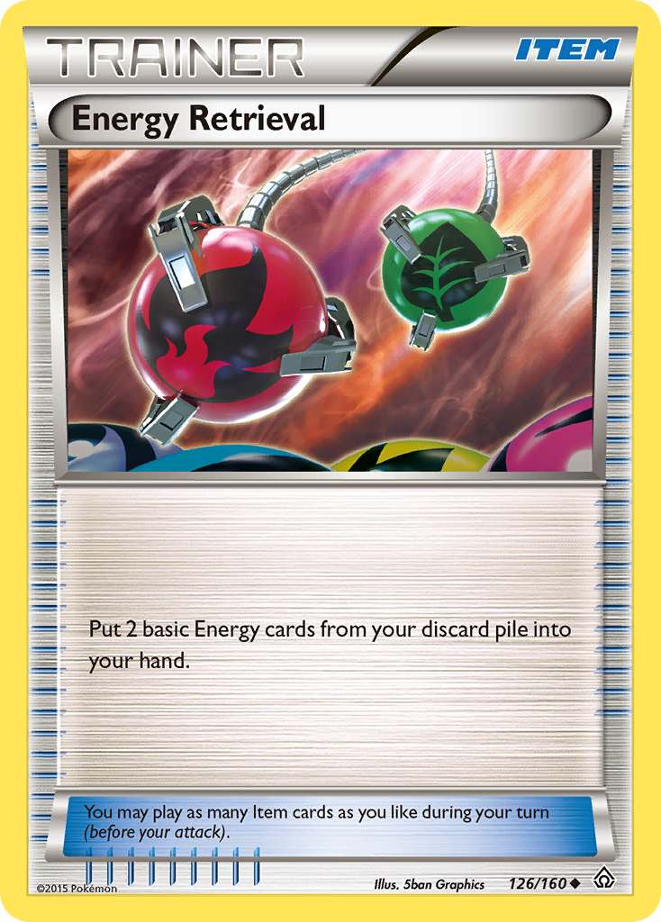 Energy Retrieval (126/160) [XY: Primal Clash] | Shuffle n Cut Hobbies & Games