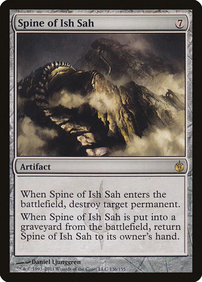 Spine of Ish Sah [Mirrodin Besieged] | Shuffle n Cut Hobbies & Games