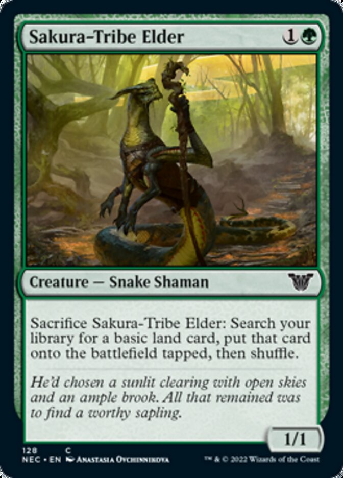 Sakura-Tribe Elder [Kamigawa: Neon Dynasty Commander] | Shuffle n Cut Hobbies & Games