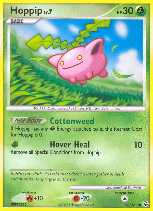 Hoppip (90/132) [Diamond & Pearl: Secret Wonders] | Shuffle n Cut Hobbies & Games