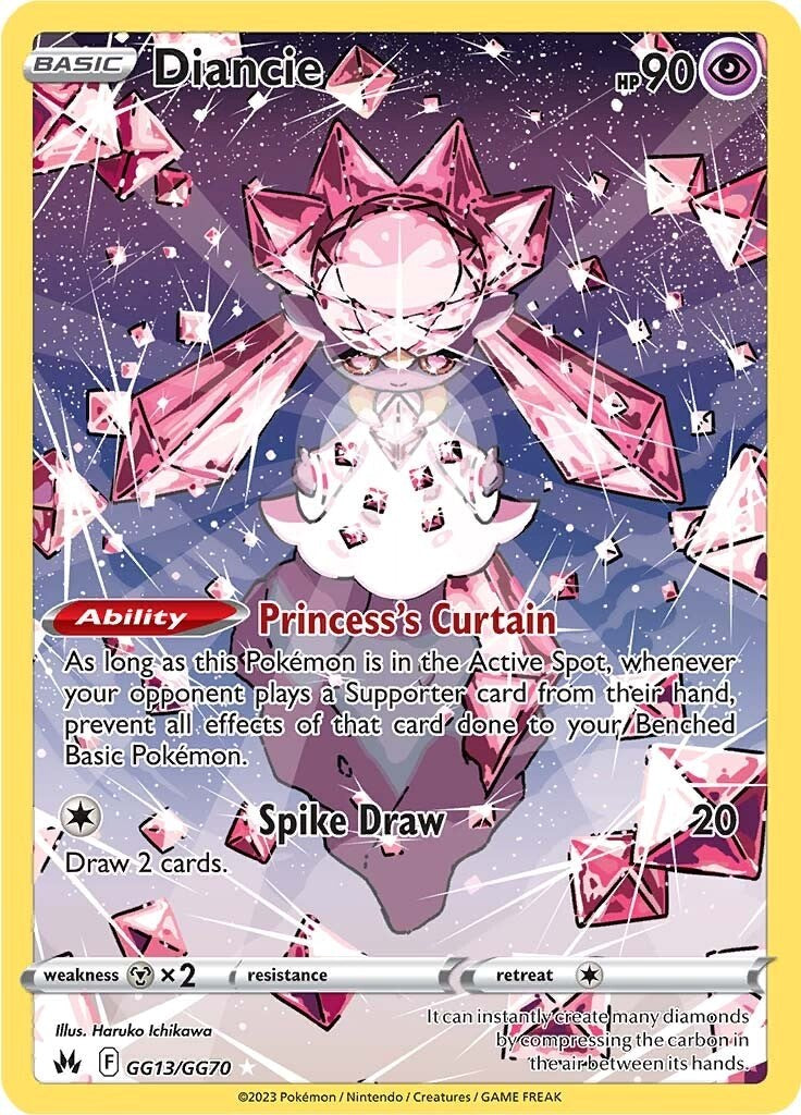 Diancie (GG13/GG70) [Sword & Shield: Crown Zenith] | Shuffle n Cut Hobbies & Games