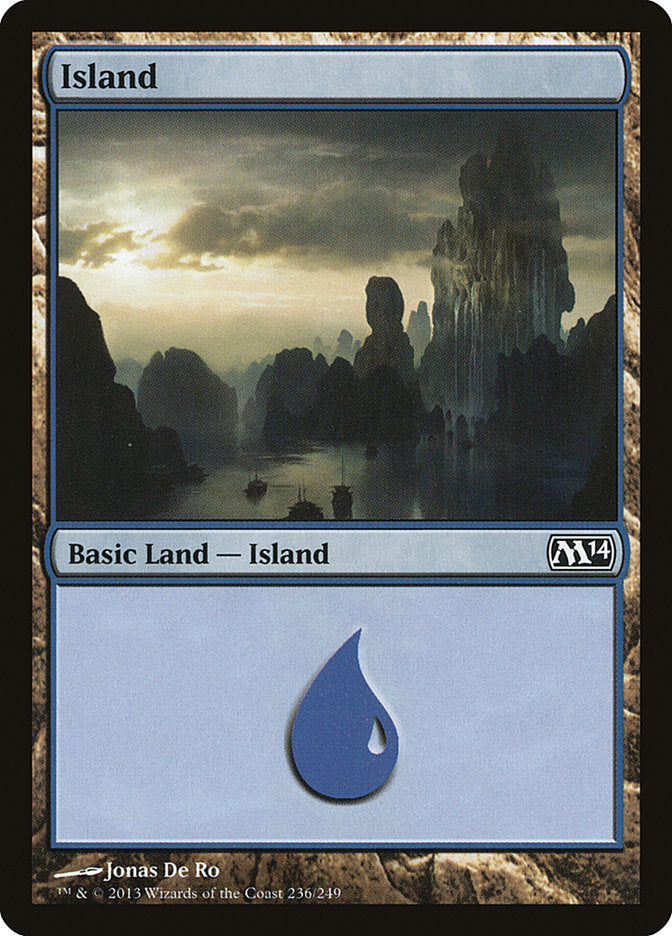 Island (236) [Magic 2014] | Shuffle n Cut Hobbies & Games