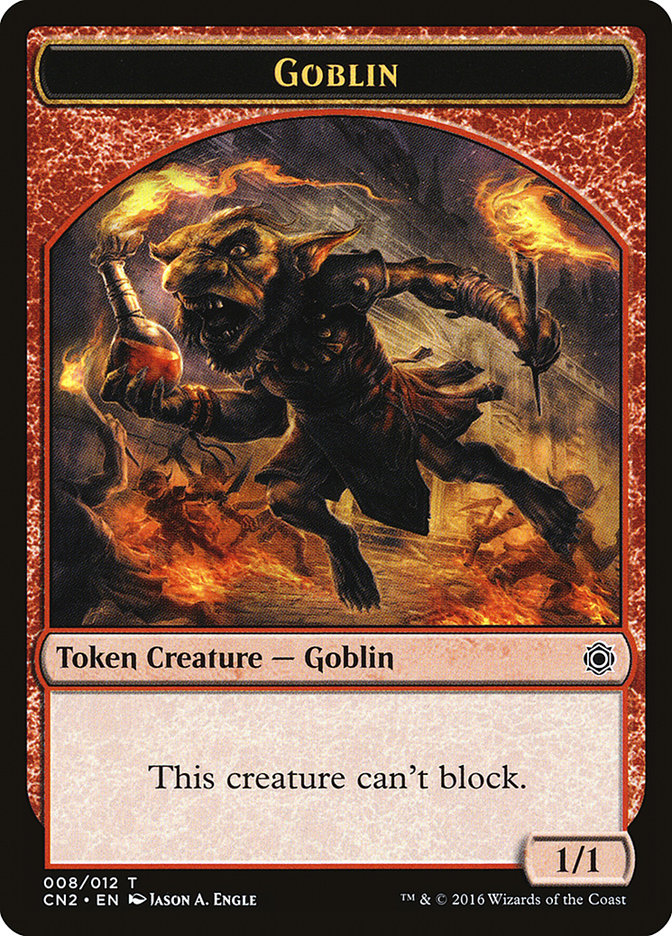 Goblin Token [Conspiracy: Take the Crown Tokens] | Shuffle n Cut Hobbies & Games