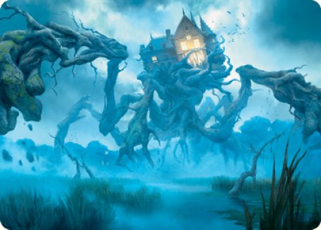 Creeping Inn Art Card [Innistrad: Midnight Hunt Art Series] | Shuffle n Cut Hobbies & Games