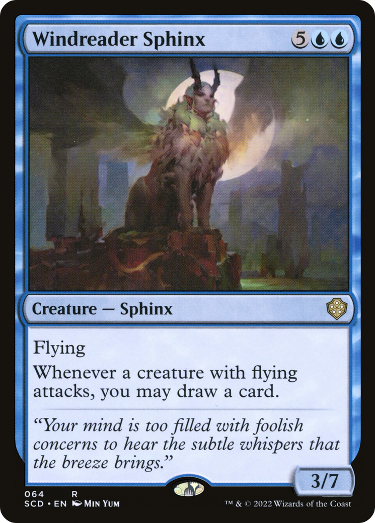 Windreader Sphinx [Starter Commander Decks] | Shuffle n Cut Hobbies & Games