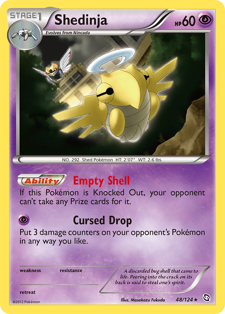 Shedinja (48/124) [Black & White: Dragons Exalted] | Shuffle n Cut Hobbies & Games