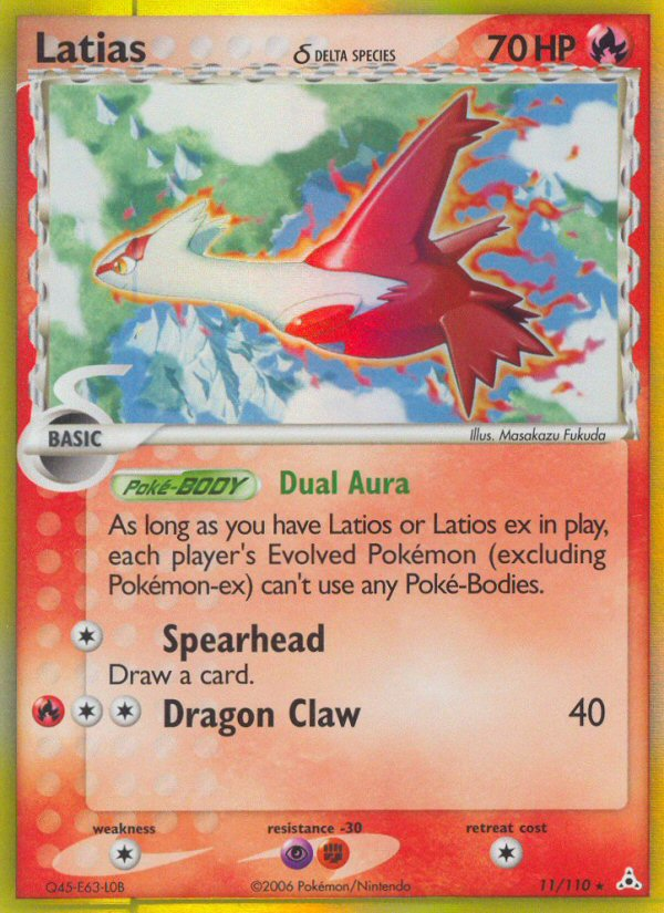 Latias (11/110) (Delta Species) [EX: Holon Phantoms] | Shuffle n Cut Hobbies & Games