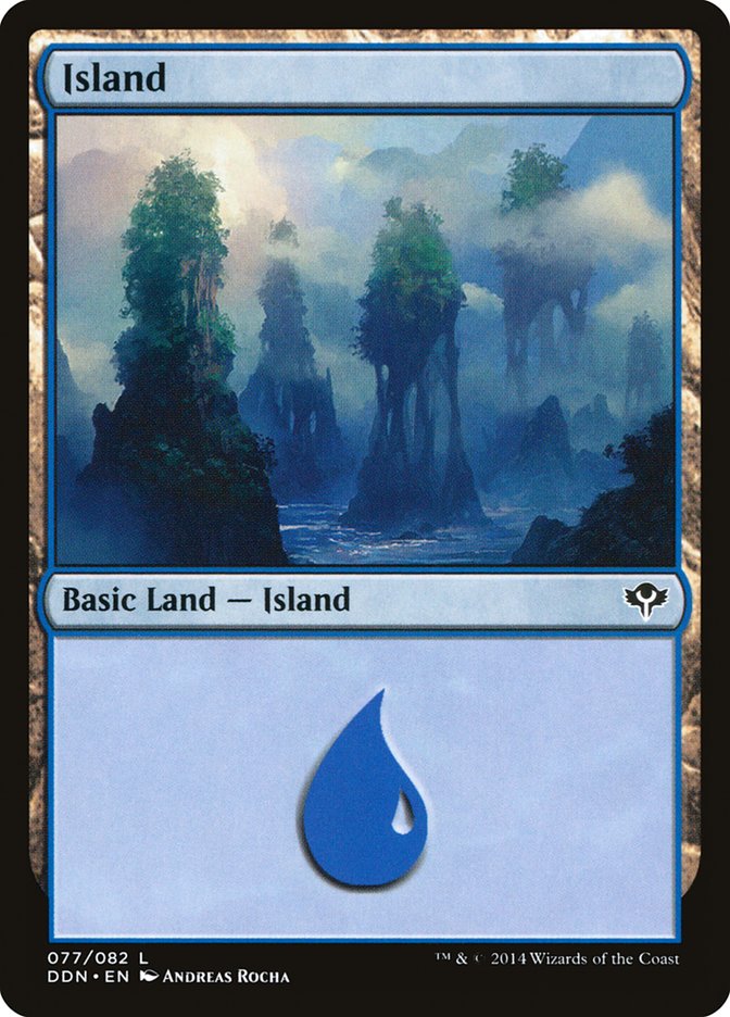 Island (77) [Duel Decks: Speed vs. Cunning] | Shuffle n Cut Hobbies & Games