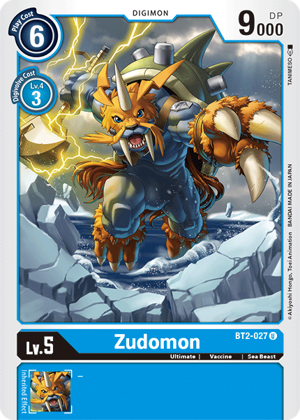 Zudomon [BT2-027] [Release Special Booster Ver.1.5] | Shuffle n Cut Hobbies & Games