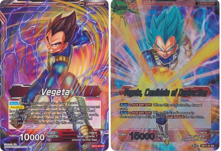 Vegeta // Vegeta, Candidate of Destruction [EX11-01] | Shuffle n Cut Hobbies & Games