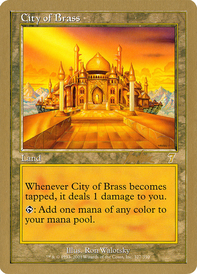 City of Brass (Brian Kibler) [World Championship Decks 2002] | Shuffle n Cut Hobbies & Games