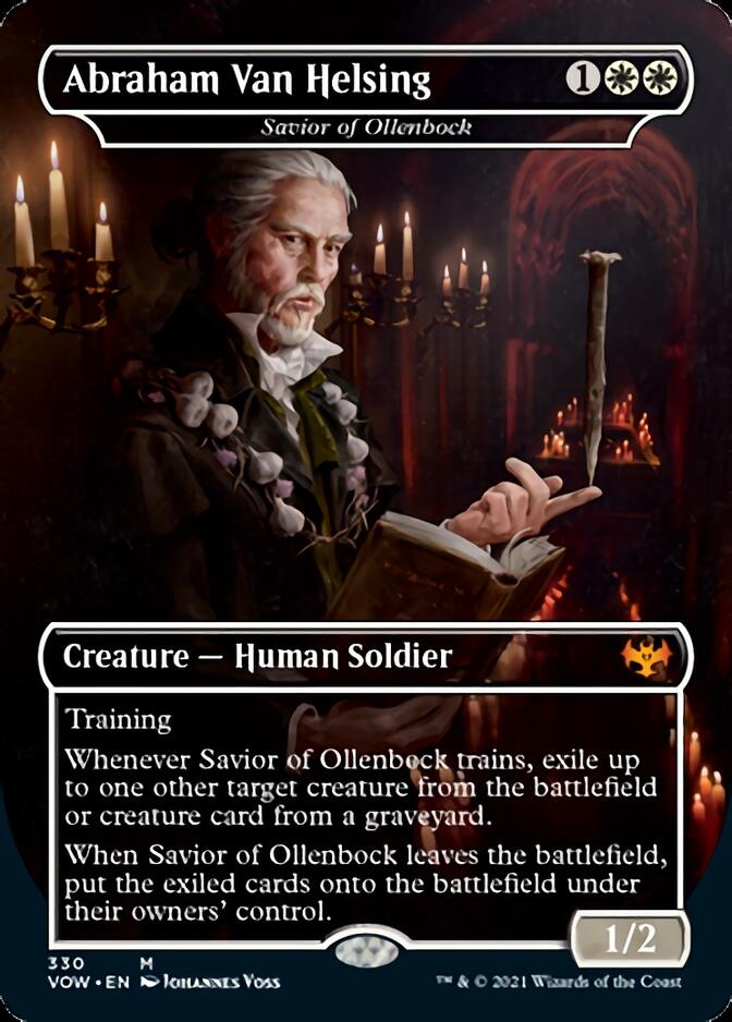 Savior of Ollenbock - Abraham Van Helsing [Innistrad: Crimson Vow] | Shuffle n Cut Hobbies & Games