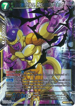 Golden Frieza, Resurrected Terror [BT1-086] | Shuffle n Cut Hobbies & Games