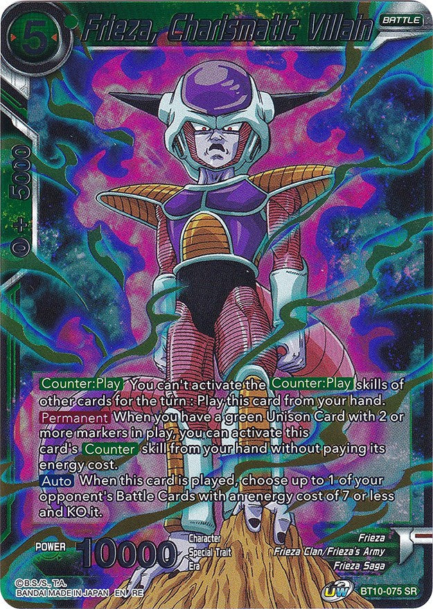 Frieza, Charismatic Villain (BT10-075) [Ultimate Deck 2022] | Shuffle n Cut Hobbies & Games