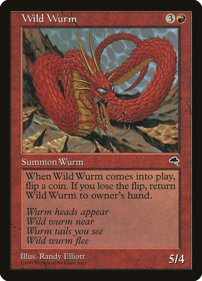 Wild Wurm [Tempest] | Shuffle n Cut Hobbies & Games