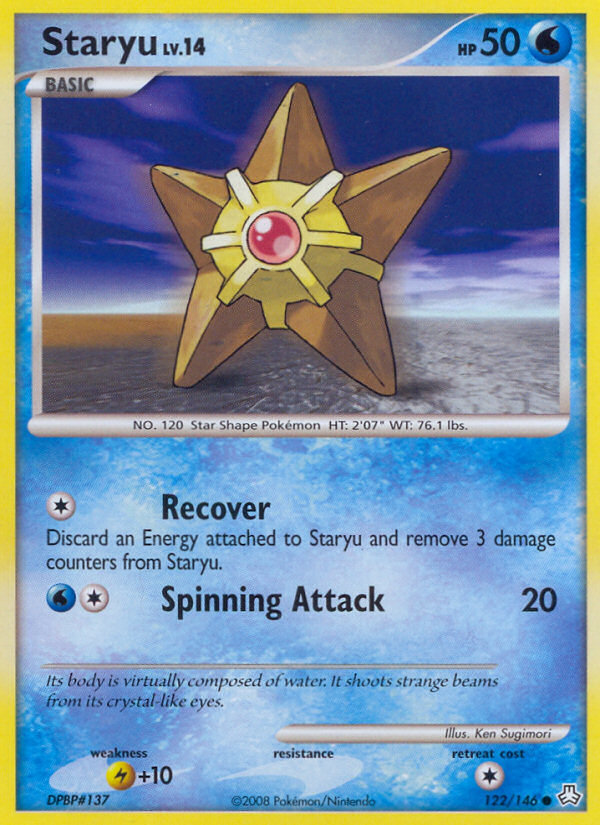 Staryu (122/146) [Diamond & Pearl: Legends Awakened] | Shuffle n Cut Hobbies & Games