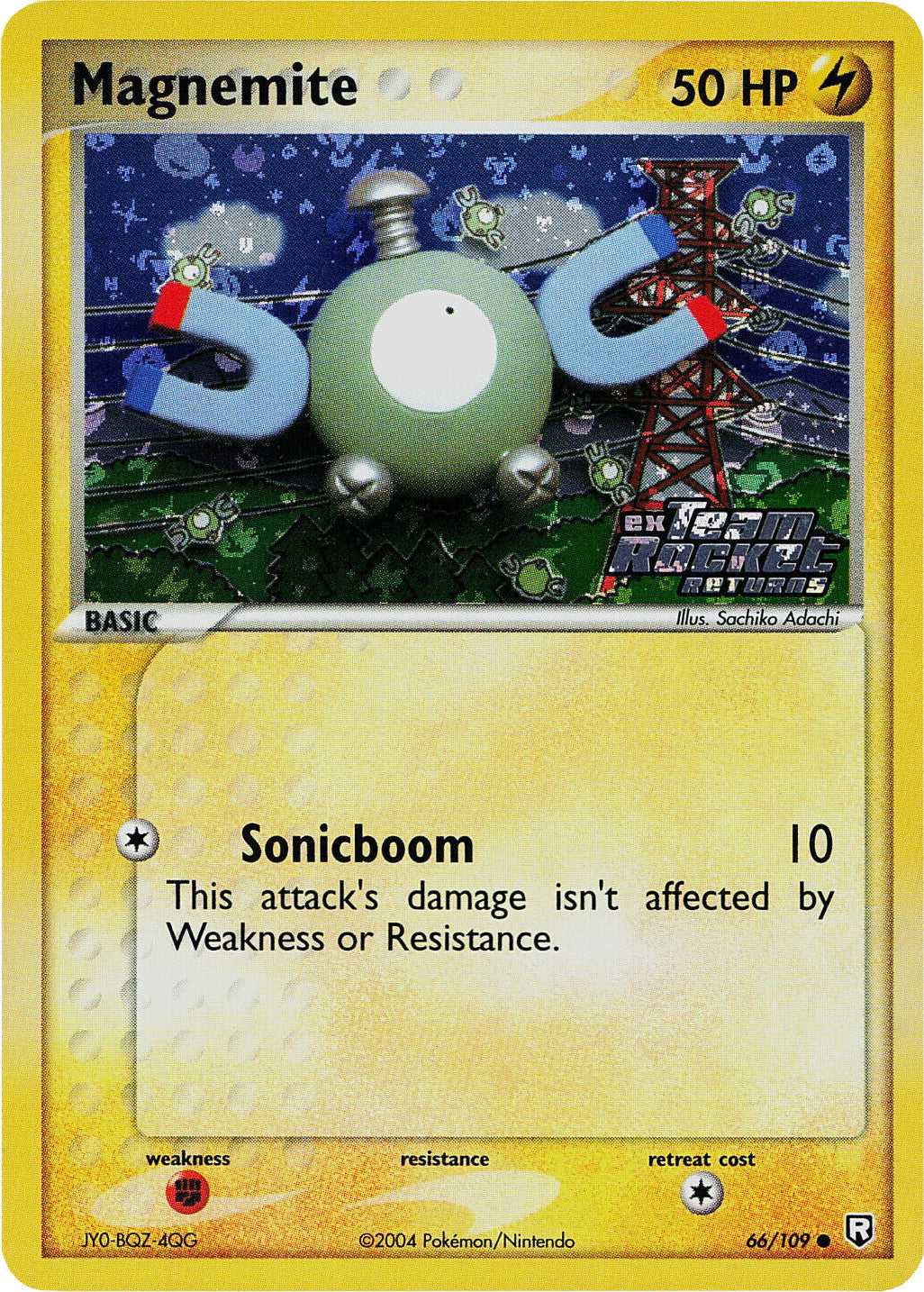 Magnemite (66/109) (Stamped) [EX: Team Rocket Returns] | Shuffle n Cut Hobbies & Games