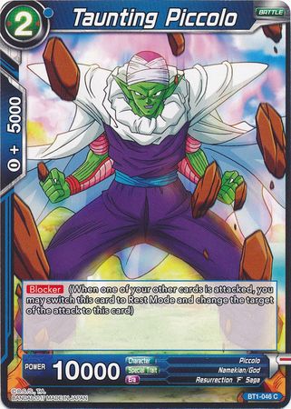 Taunting Piccolo [BT1-046] | Shuffle n Cut Hobbies & Games