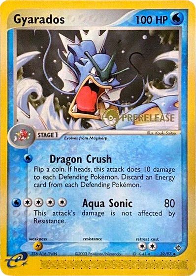 Gyarados (32/97) (Prerelease Promo) [EX: Dragon] | Shuffle n Cut Hobbies & Games