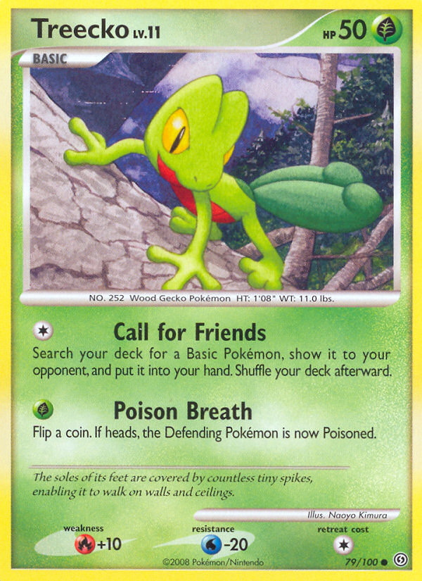 Treecko (79/100) [Diamond & Pearl: Stormfront] | Shuffle n Cut Hobbies & Games