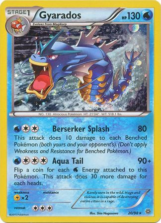 Gyarados (20/98) (Cosmos Holo) [XY: Ancient Origins] | Shuffle n Cut Hobbies & Games