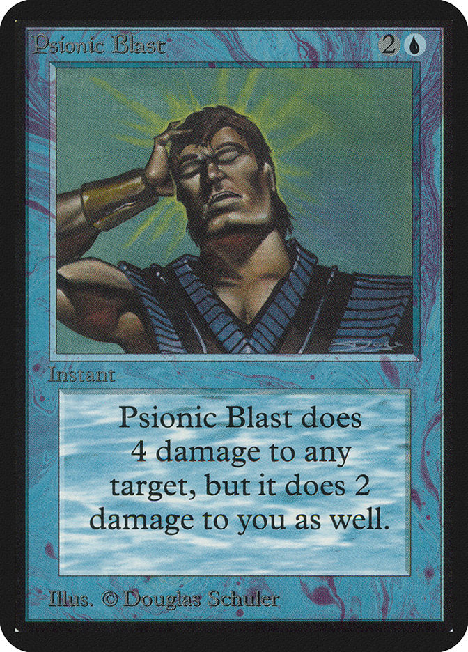 Psionic Blast [Alpha Edition] | Shuffle n Cut Hobbies & Games