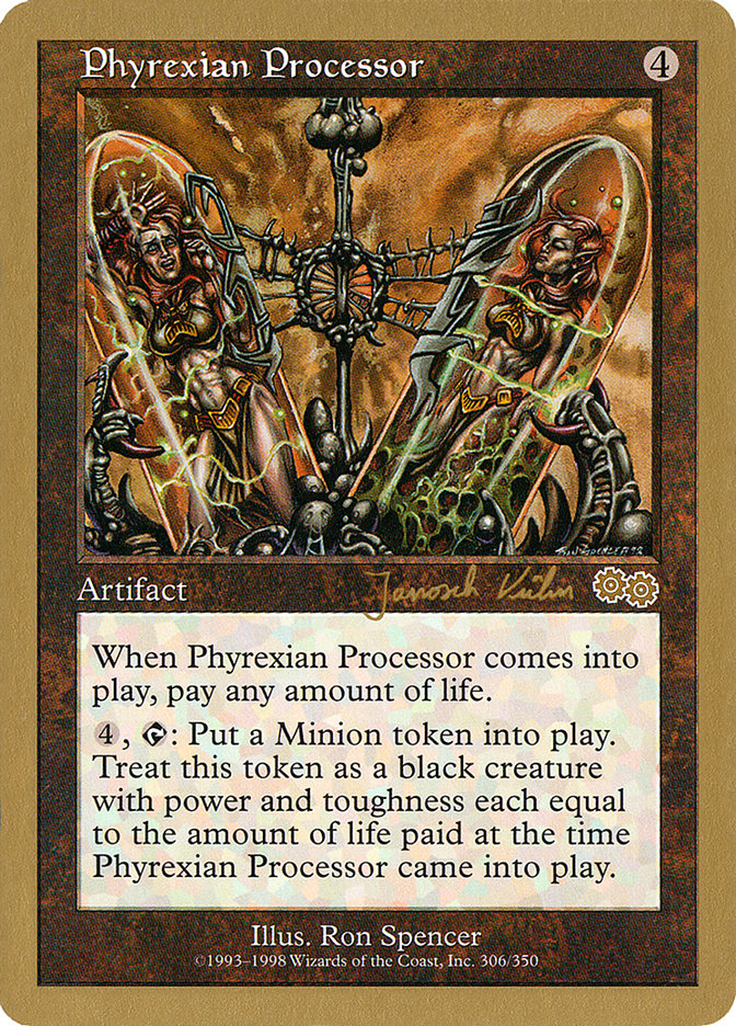 Phyrexian Processor (Janosch Kuhn) [World Championship Decks 2000] | Shuffle n Cut Hobbies & Games